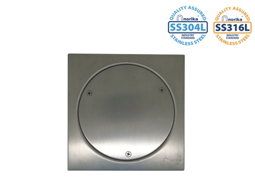 Stainless Steel Square Grating (No Hole with 3 Pins)<br>304L/316L